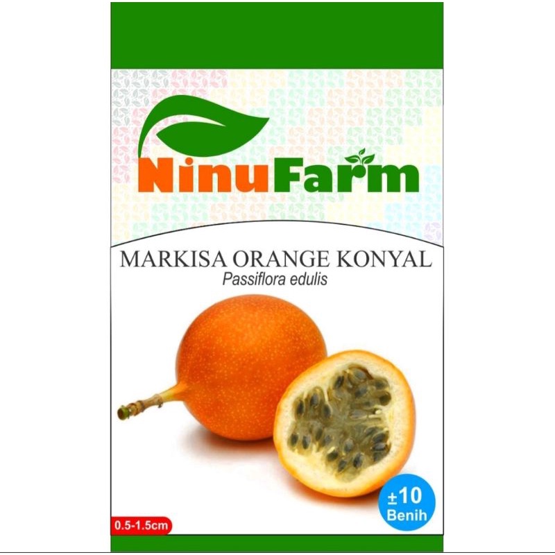 Benih MARKISA ORANGE / Bibit BUAH MARKISA KONYAL