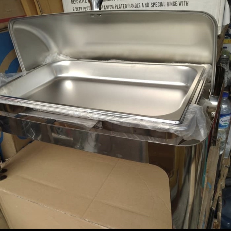 roll top segi 9 liter / prasmanan roll top hotel 9 liter / chafing dish hotel 9 liter