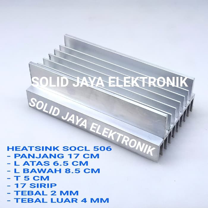 PENDINGIN HEATSINK SOCL506 SOCL 506 17CM KIT POWER SUPER OCL 506 17 CM HI QUALITY HEATSRINK TEBAL