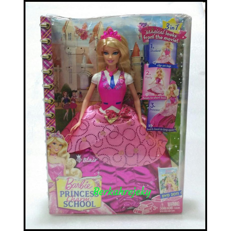 barbie princess charm school game mattel