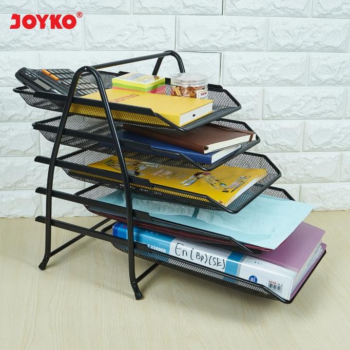 

Joyko Document Tray 5 Tier / Rak Dokumen 5 Tingkat Joyko BESI DT-41