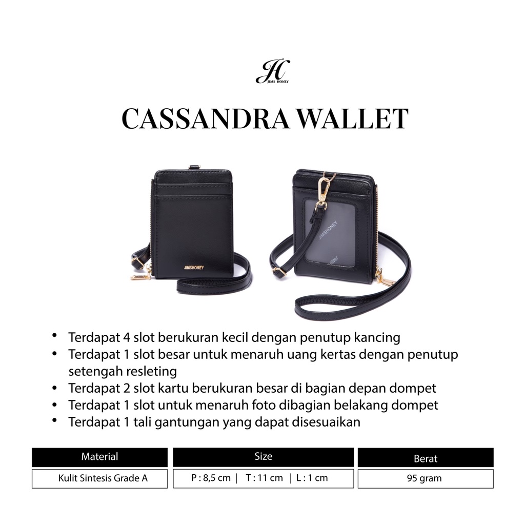 JIMS HONEY DOMPET LANYARD CASSANDRA WALLET