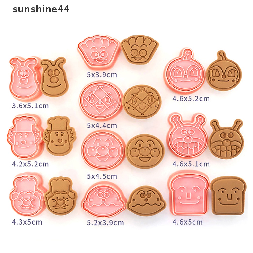 Sunshine 10Pcs Cetakan Pemotong Kue / Cookies Bentuk Kerajaan Run Kingdom