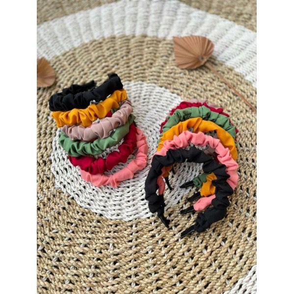 BANDANA SCRUNCHIE / BANDO HEADBAND SCRUNCHIE KEKINIAN