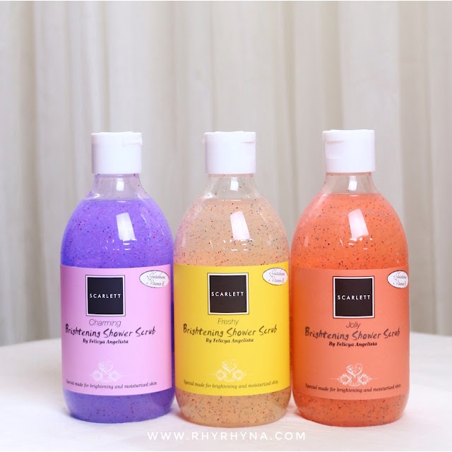 Scarlett shower scrub / Scarlett whitening shower scrub / Shower scrub scarlett / Shower scrub charm