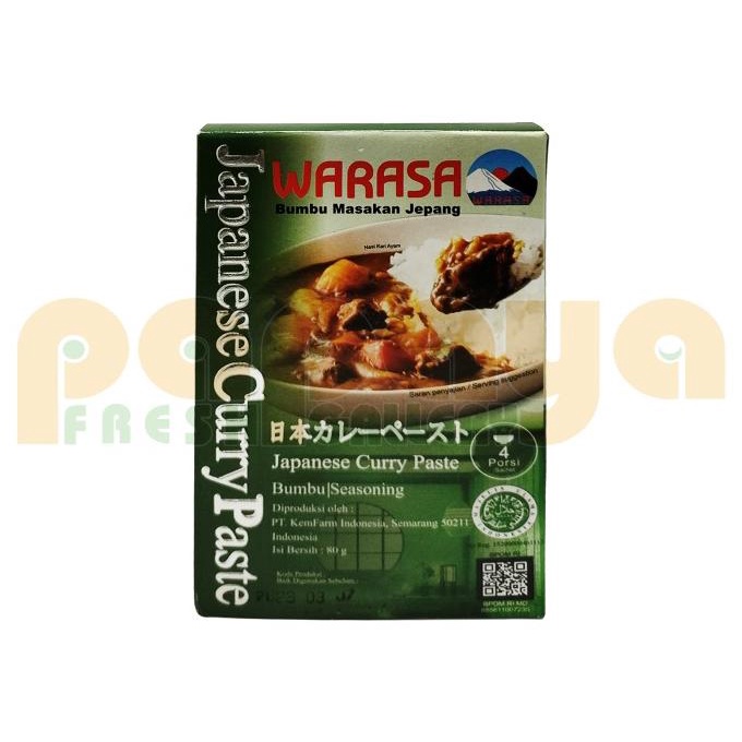 

yang dicari] WARASA JAPANESE CURRY PASTE 80GR