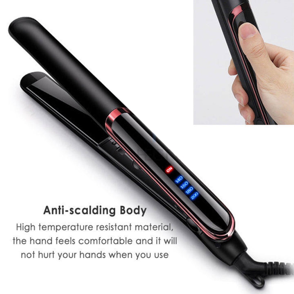 INFY - R540 Hair Straightener Catok Rambut Catokan 2 In 1 Curly Straight Lurus Keriting Tipe Pelurus