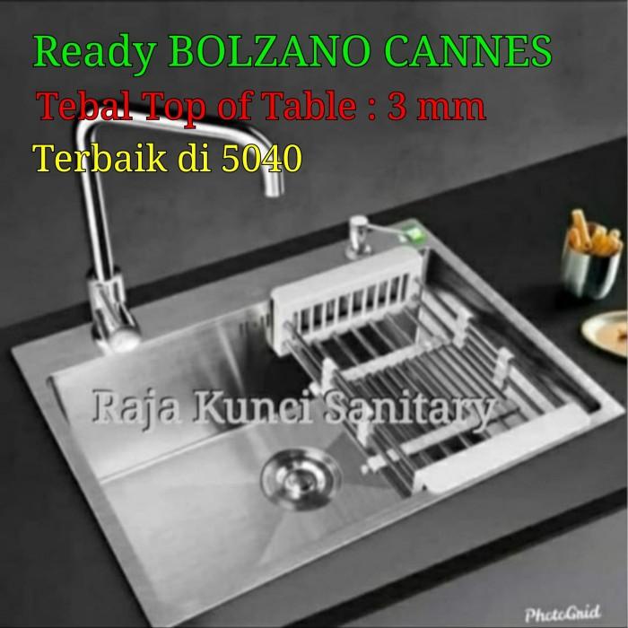 Sanitary | Paket Lengkap Kitchen Sink Onan Golden Hand 5040/Bak Cuci Piring