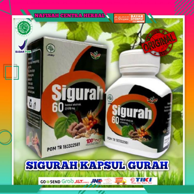 

Kapsul Sigurah | Membantu Meluruhkan Dahak