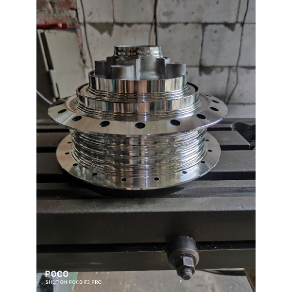 tromol belakang rx king original BARU set nap gear bubut cnc-Tromol+napgir king