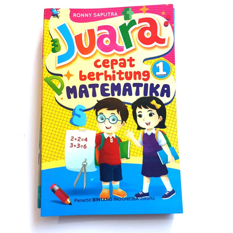 Buku TK JUARA CEPAT BERHITUNG MATEMATIKA 1A/1B(Per jilid/paket)