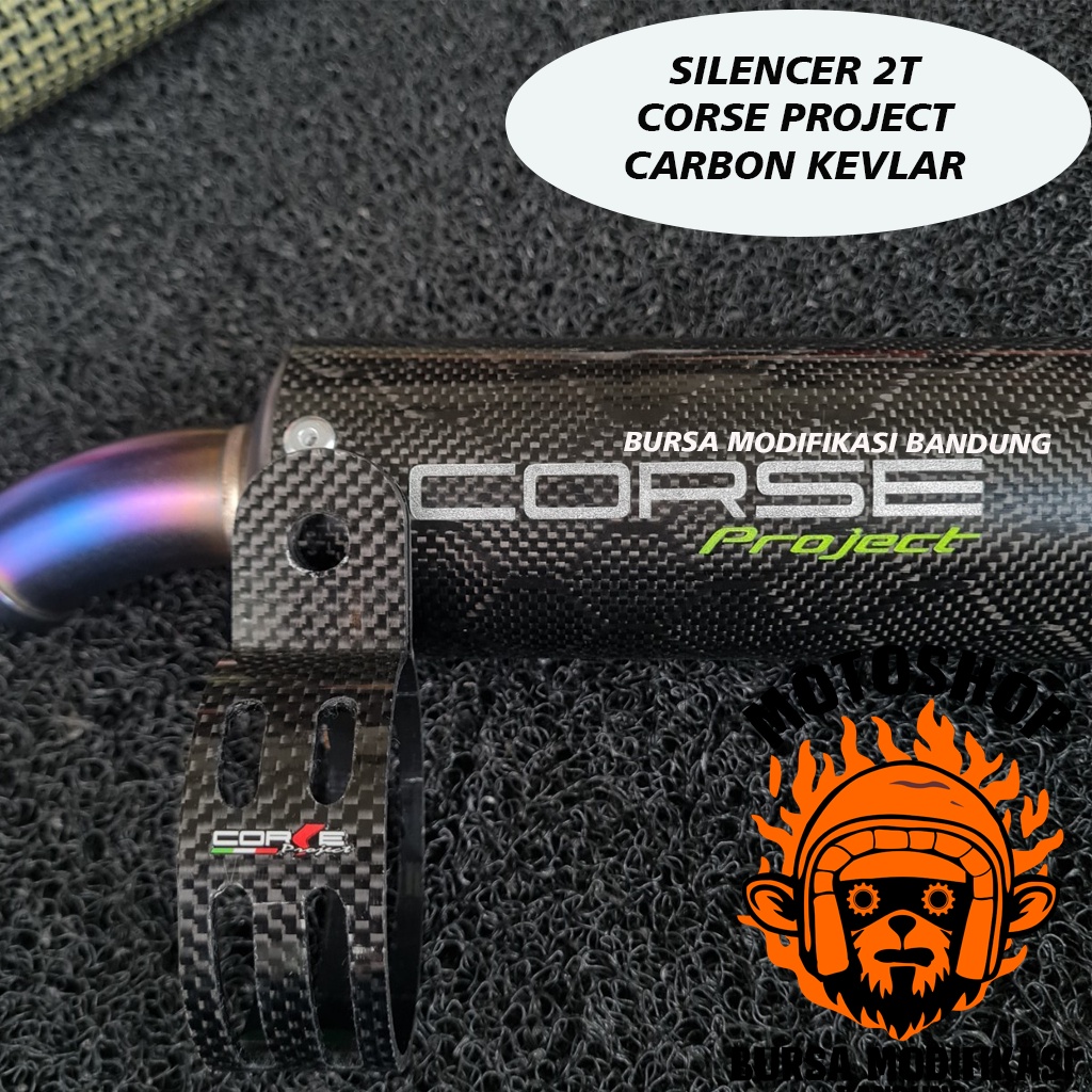 Silencer Corse Project 2 Tak Carbon Hexa Blue Tip racing exhaust Ninja SS RR RX-king-1