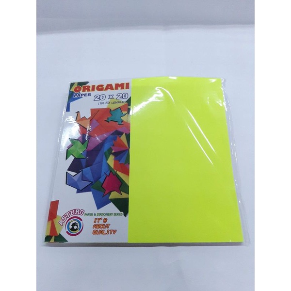 

ORIGAMI 20X20 KERTAS LIPAT ASTURO