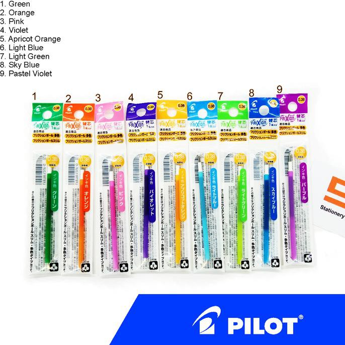 

Favorit] Refill Pen Pilot Frixion Slim 0.38Mm - Sky Blue