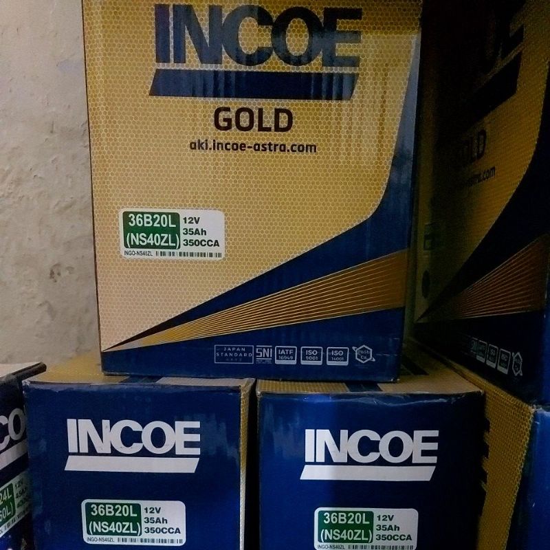 Jual INCOE GOLD NS40ZL/36B20L Jazz,ertiga,ayla,calya | Shopee Indonesia