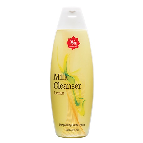 Viva Milk Cleanser Lemon Kulit Berminyak 200 ml