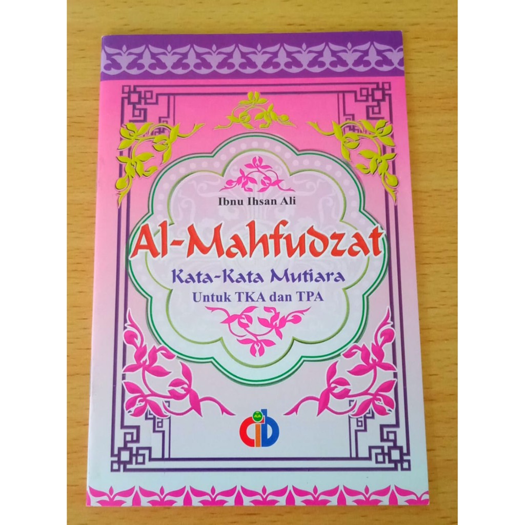 Buku Al Mahfudzat Kumpulan Kata Kata Mutiara Islam Arab Beserta