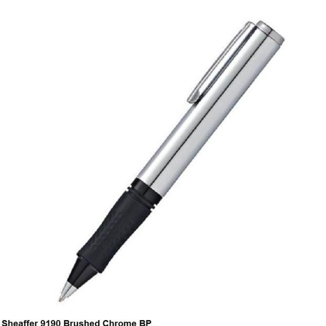 

Pen Sheaffer Award New Brushed Chrome Ballpoint