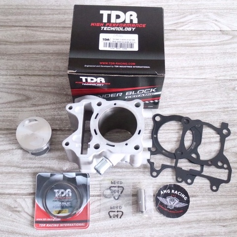 Blok Bore Up Yamaha Vixion R 63mm-TDR Racing Ceramic Nicasil kit 185cc