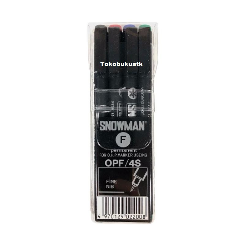 

Pulpen/ Spidol Snowman OPF/4S