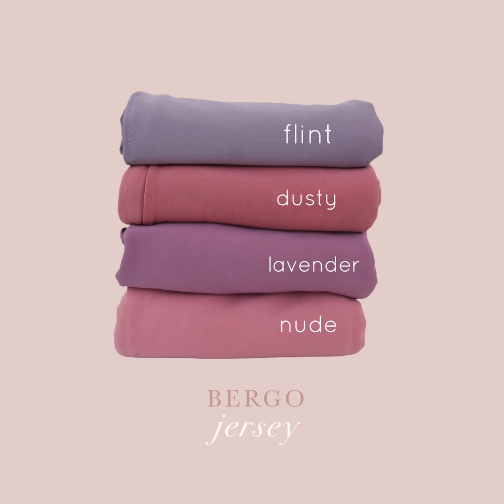 BERGO JERSEY/HIJAB BERGO/KERUDUNG BERGO-3