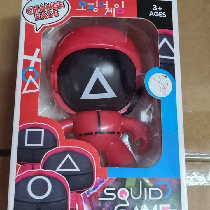 Mainan Figure Squid Game / Robot Squigame bisa buat gantungan