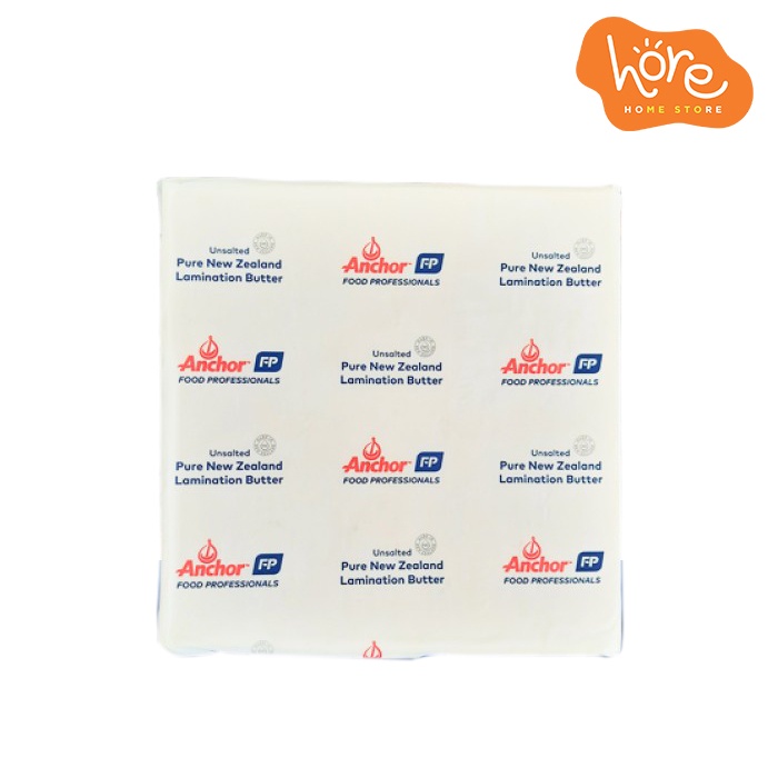 Anchor Unsalted Butter Sheet 1KG - Kemasan Asli