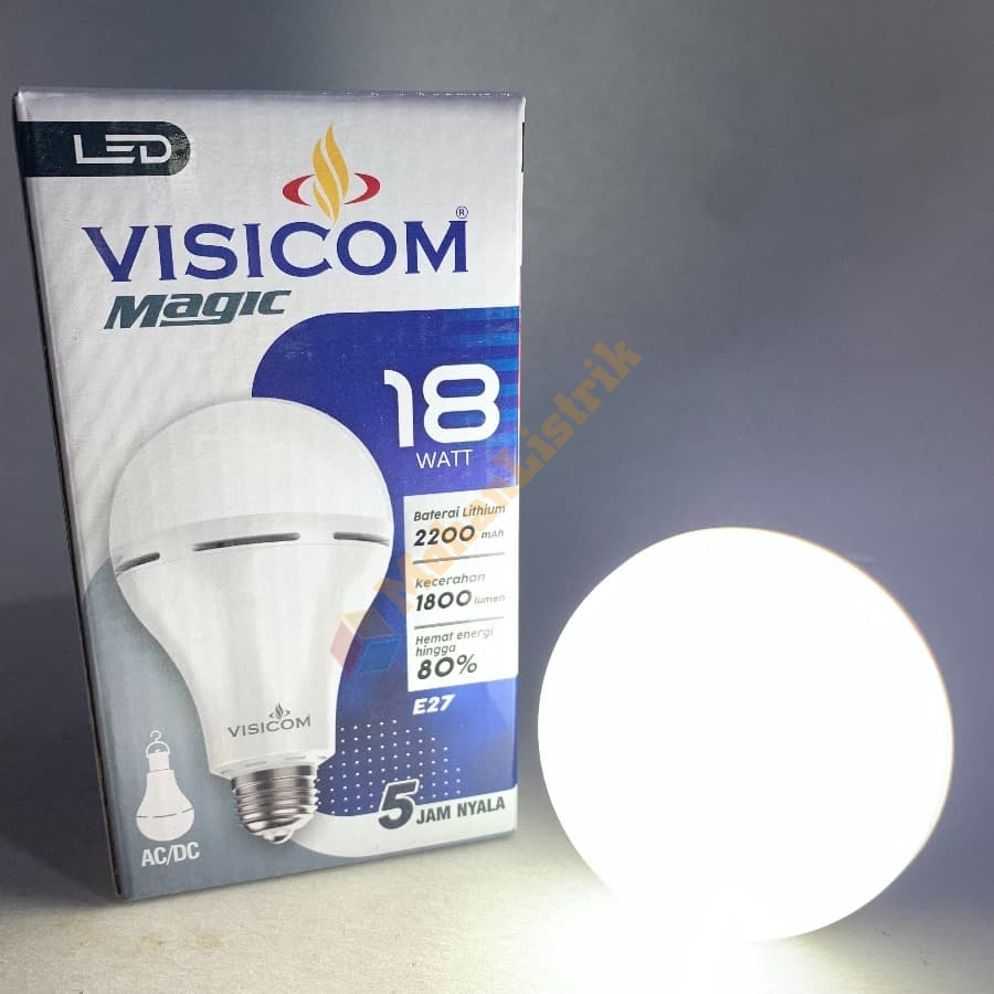 LAMPU LED EMERGENCY VISICOM 18 W LED EMERGECY VISICOM 18 WATT