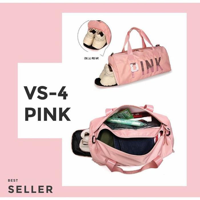 TAS OLAHRAGA GYM - SPORT BAG IMPORT BLINK PINK - TAS PRIA WANITA F352
