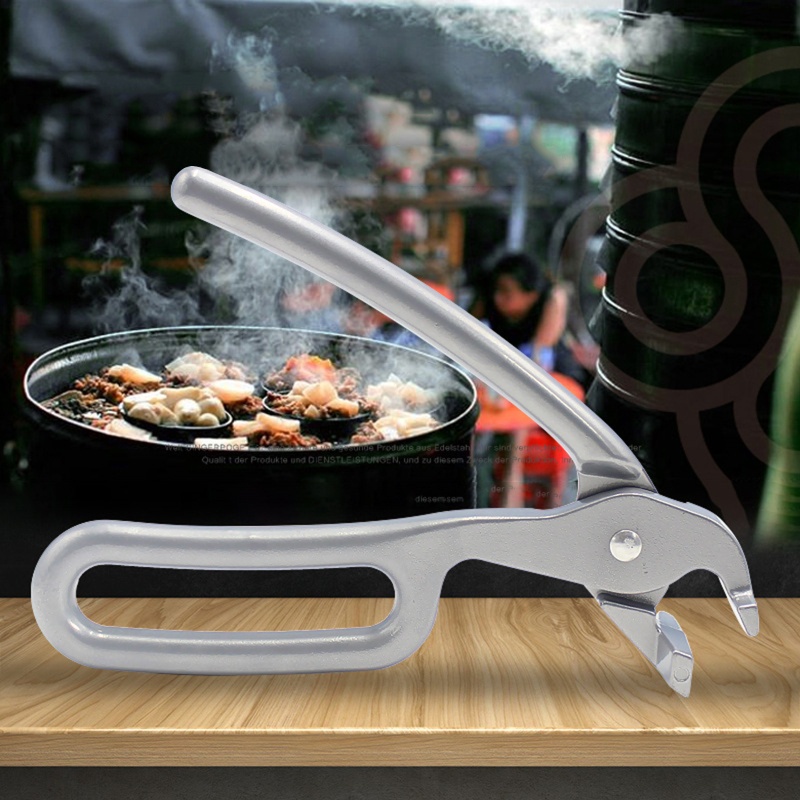 Btsg Klip Penjepit Mangkok / Panci / Pizza Universal Bahan Aluminum Alloy Anti Panas Untuk Dapur