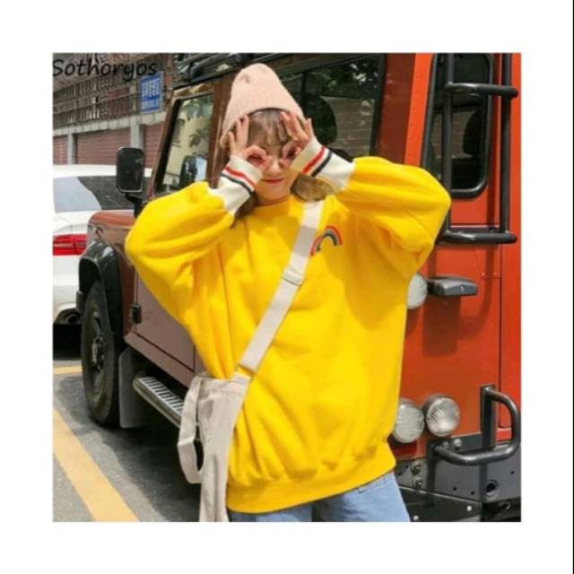 Jaket cewek korea keren