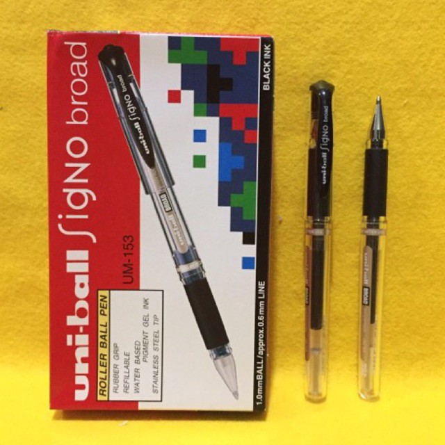 

Pulpen gel Uniball Signo UM-153 1.0mm (1 pcs)