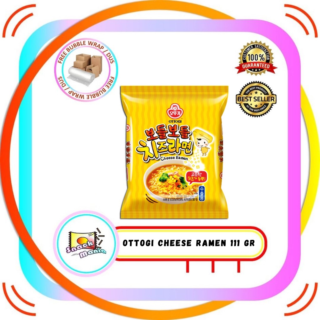 

Ottogi Cheese Ramen 111 gr Mie Rasa Keju Korea
