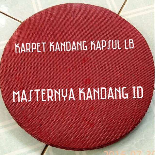 KARPET KANDANG KAPSUL BURUNG LOVE BIRD