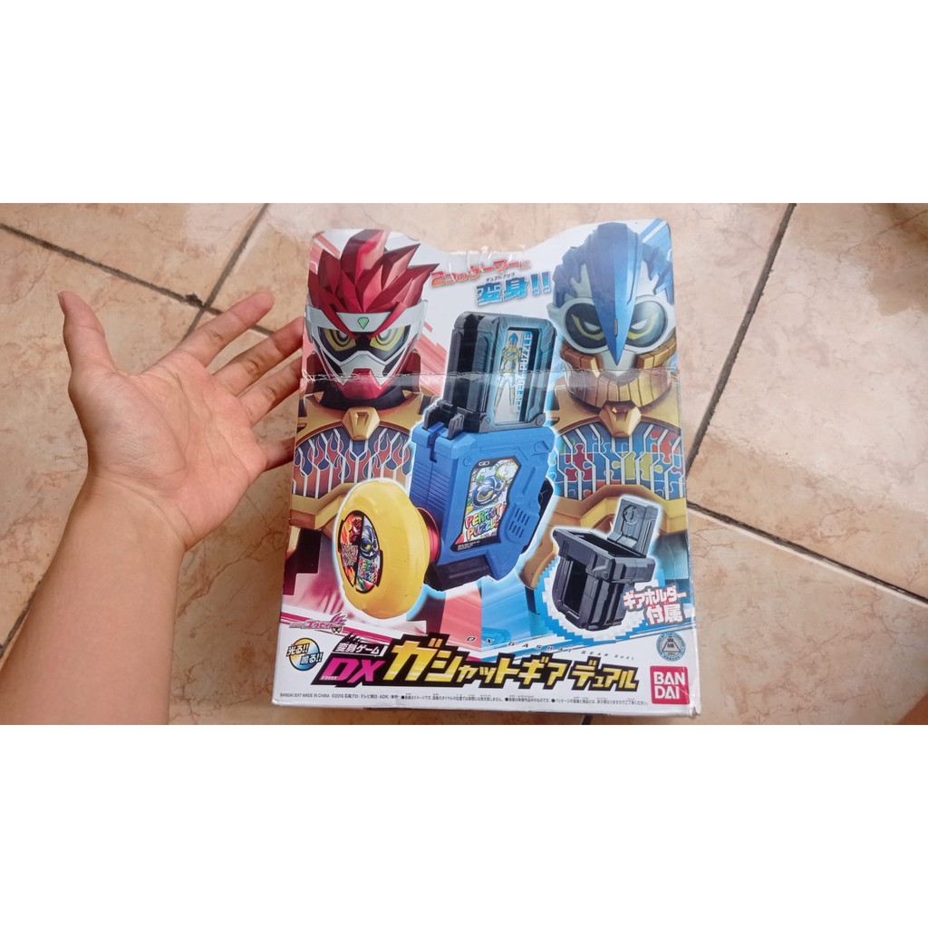 DX Gashat Gear Dual BANDAI JP BIB mohon baca deskripsi