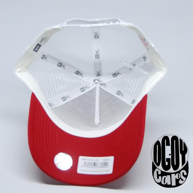 Authentic New York Yankees New Era Snapback Trucker Cap - Red/White R66 Promo