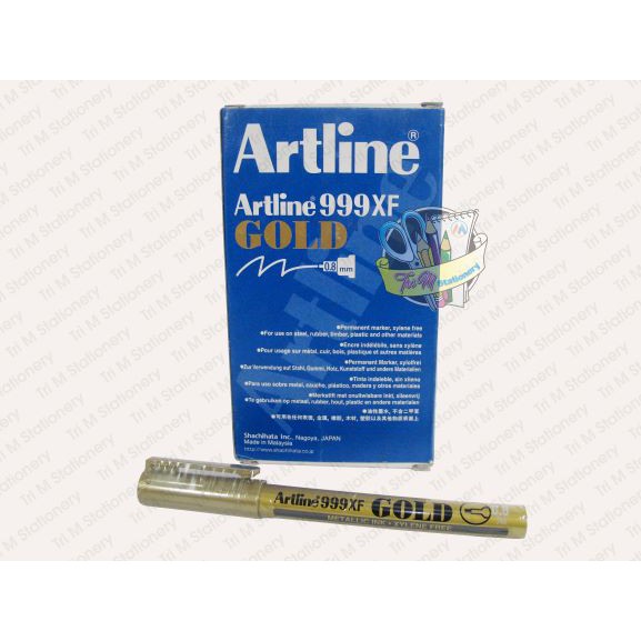 

Spidol Artline Gold & Silver 0.8mm 999XF