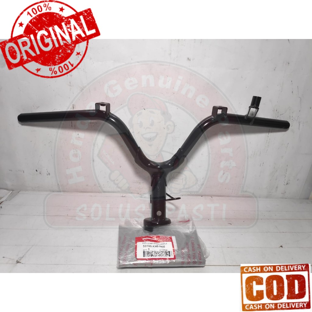 STANG STIR VARIO 110 FI LED ASLI HONDA AHM 53100-K46-N00