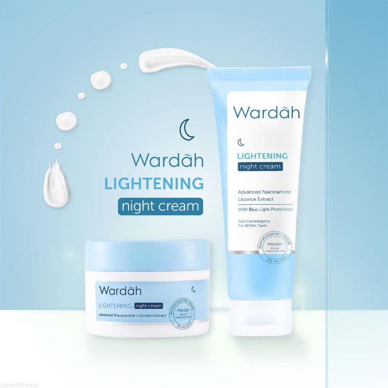 wardah lightening night cream