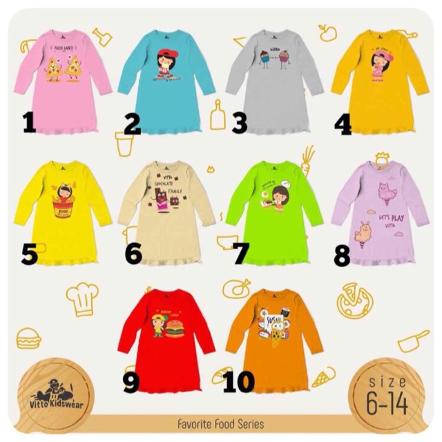 Tunik Vitto Kidswear