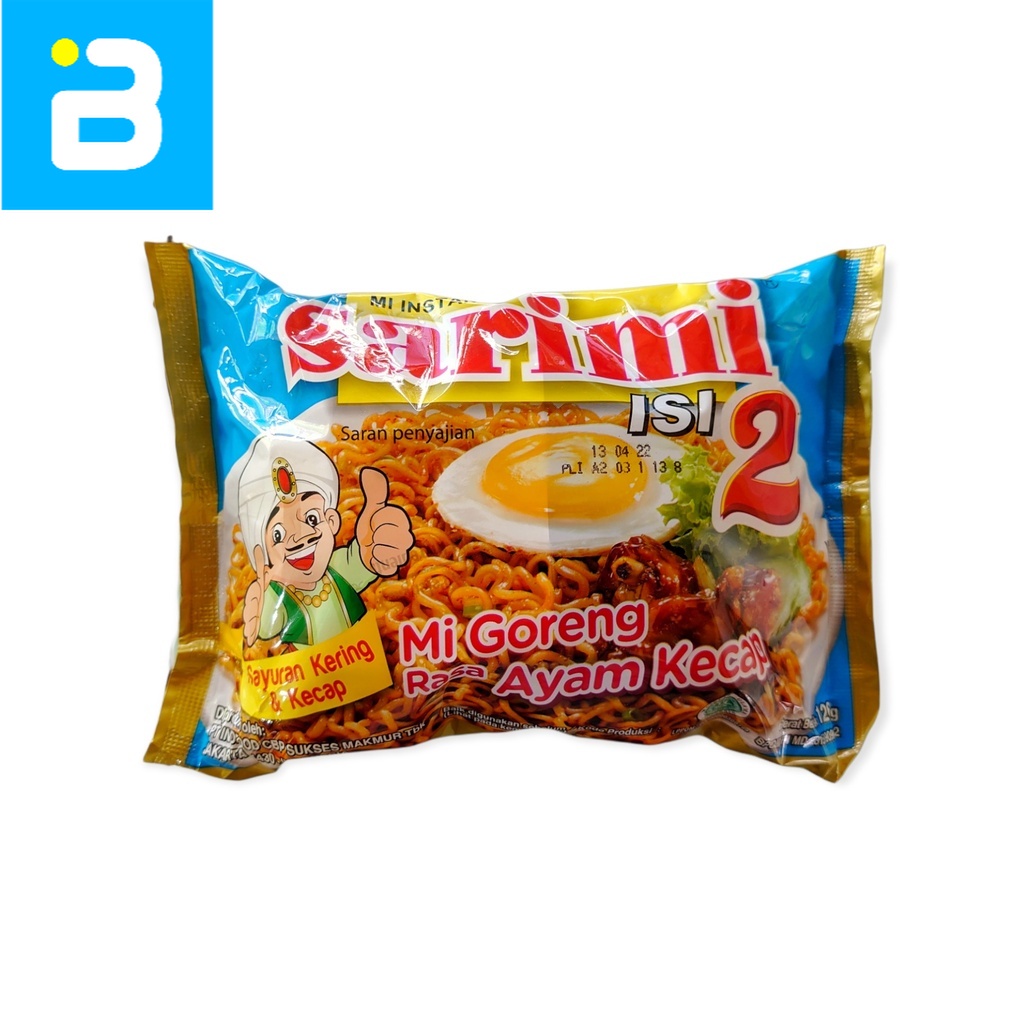 

Sarimi Isi 2 Mie Instant Goreng Rasa Ayam Kecap 126 G