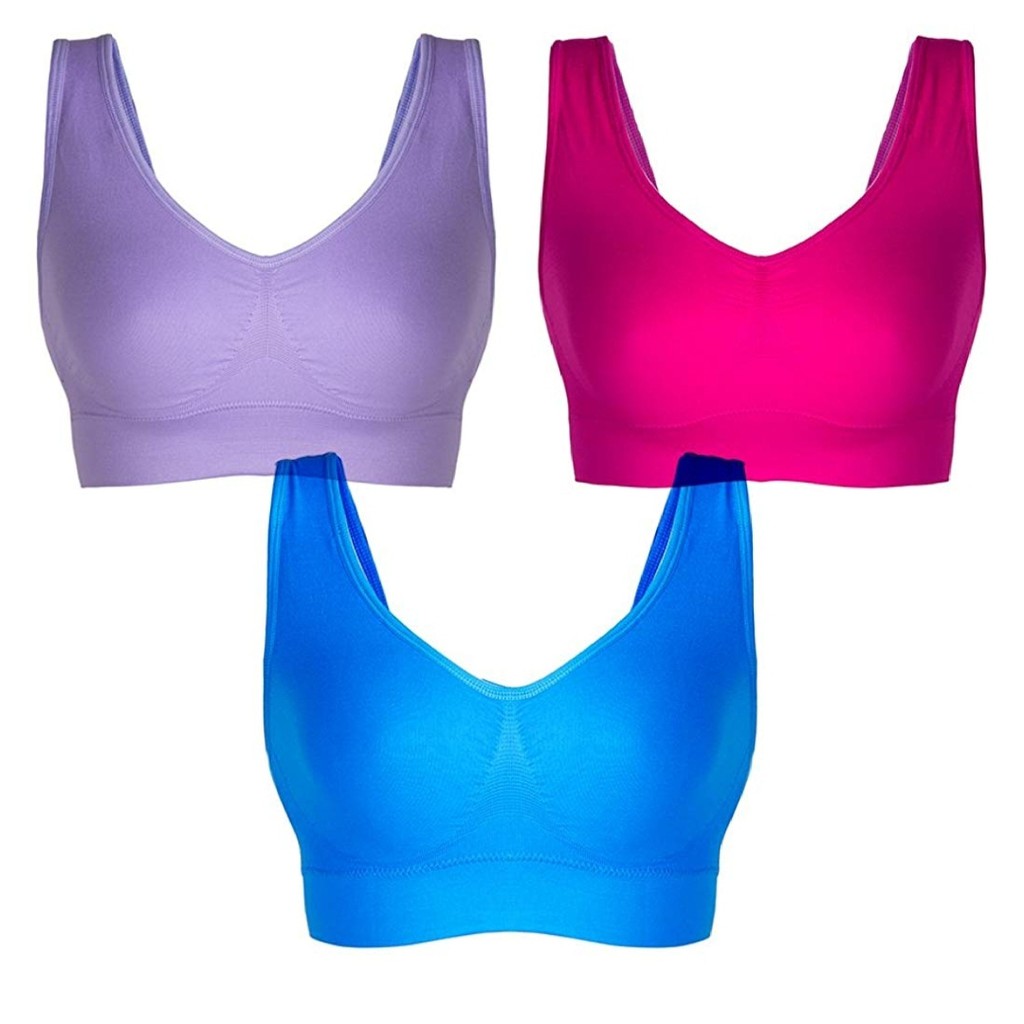 Genie Bra Summer 3pcs bra - Pink, Biru, Tosca (BOX)