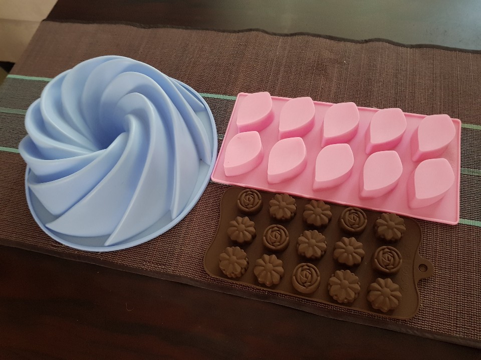 Cts-0081 Cetakan Silikon Coklat Fondant Puding Sabun Lilin Daun