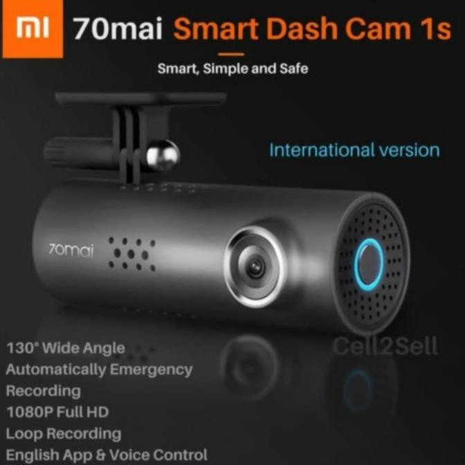 70Mai Dash Cam 1S Ready Stok