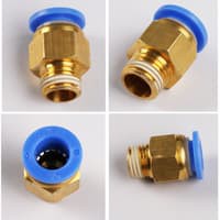 Reprap 3D Printer Tube Fitting Connector Bowden Hotend 1.75 mm