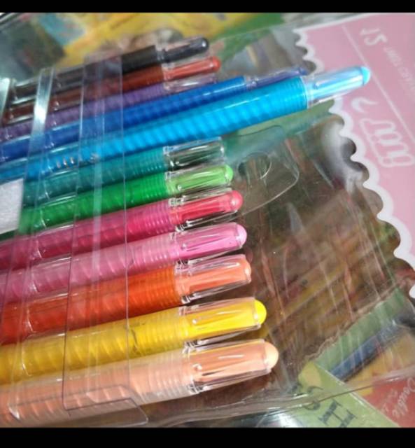

RB Crayon Titi Putar 12 warna / twist crayon