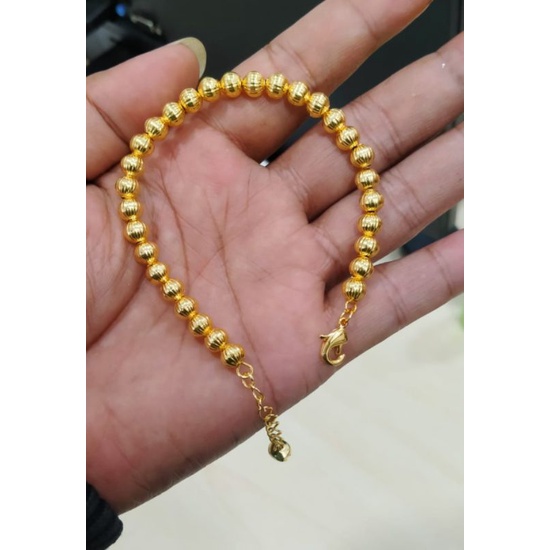 GELANG TANGAN KOIN THAILAND ASLI TIDAK LUNTUR