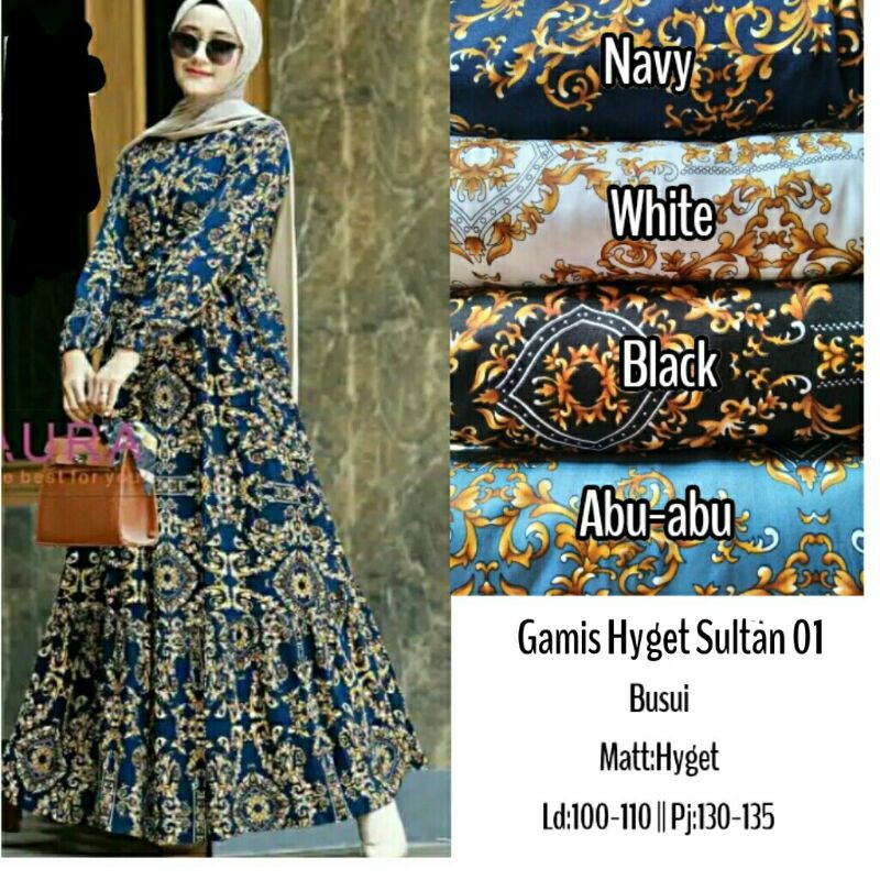 GAMIS HYGET BUSUI TERLARIS / GAMIS MURAH / GAMIS SYARI