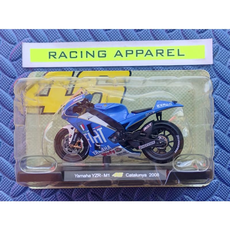 Leo Models 1/18 Yamaha YZR-M1 Valentino Rossi 46 Catalunya 2008