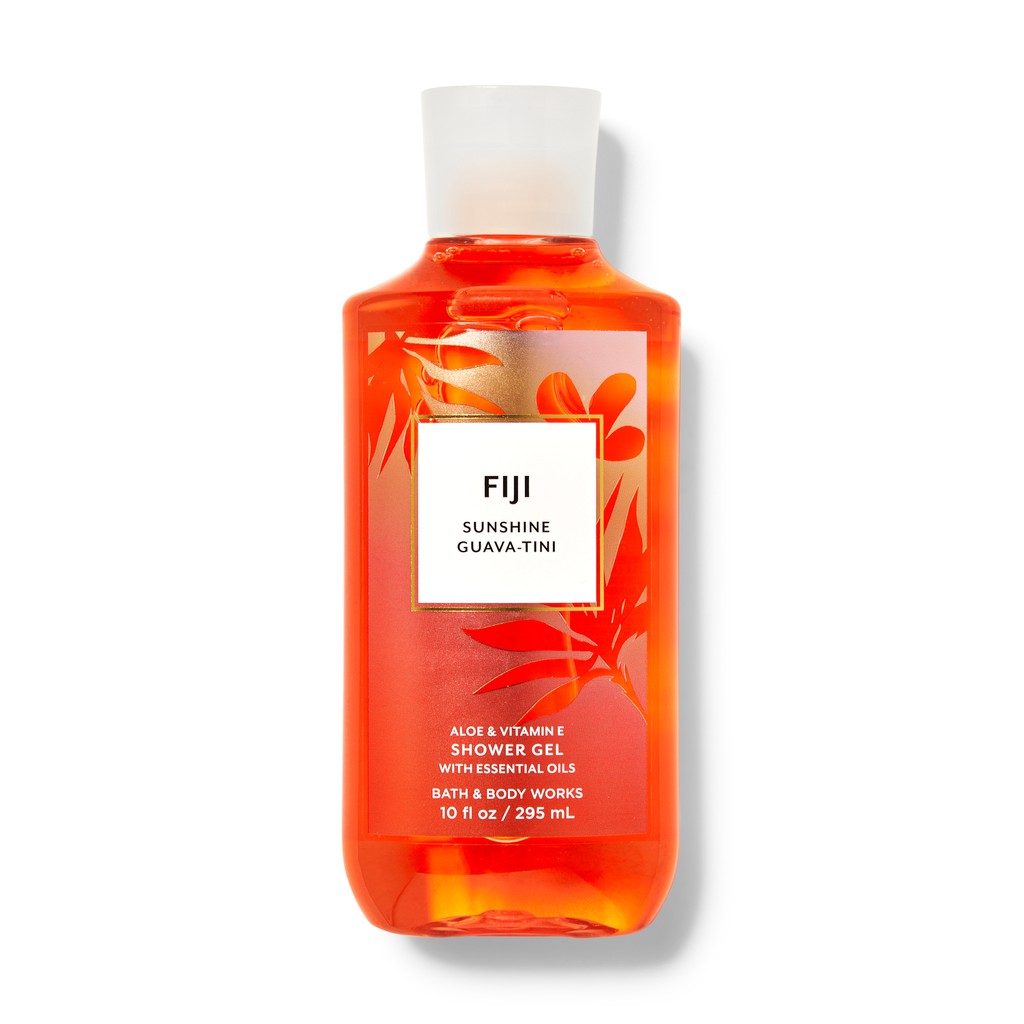 Jual Bath Body Works BBW Fiji Sunshine Guava Tini Aloe Vitamin E Shower Gel Tropical Beach